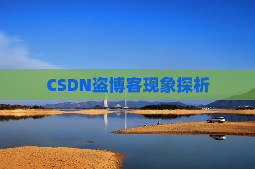 CSDN盗博客现象探析